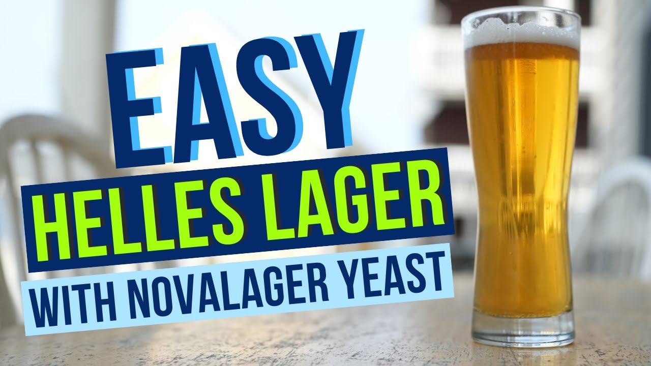 How to Brew a FANTASTIC HELLES EXPORTBIER at ROOM TEMP with NOVALAGER!