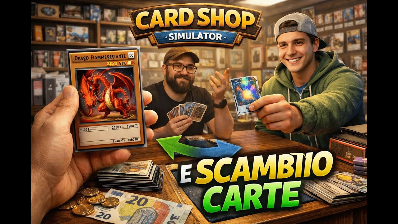 Compro e scambio carte - TCG Card Shop Simulator E64