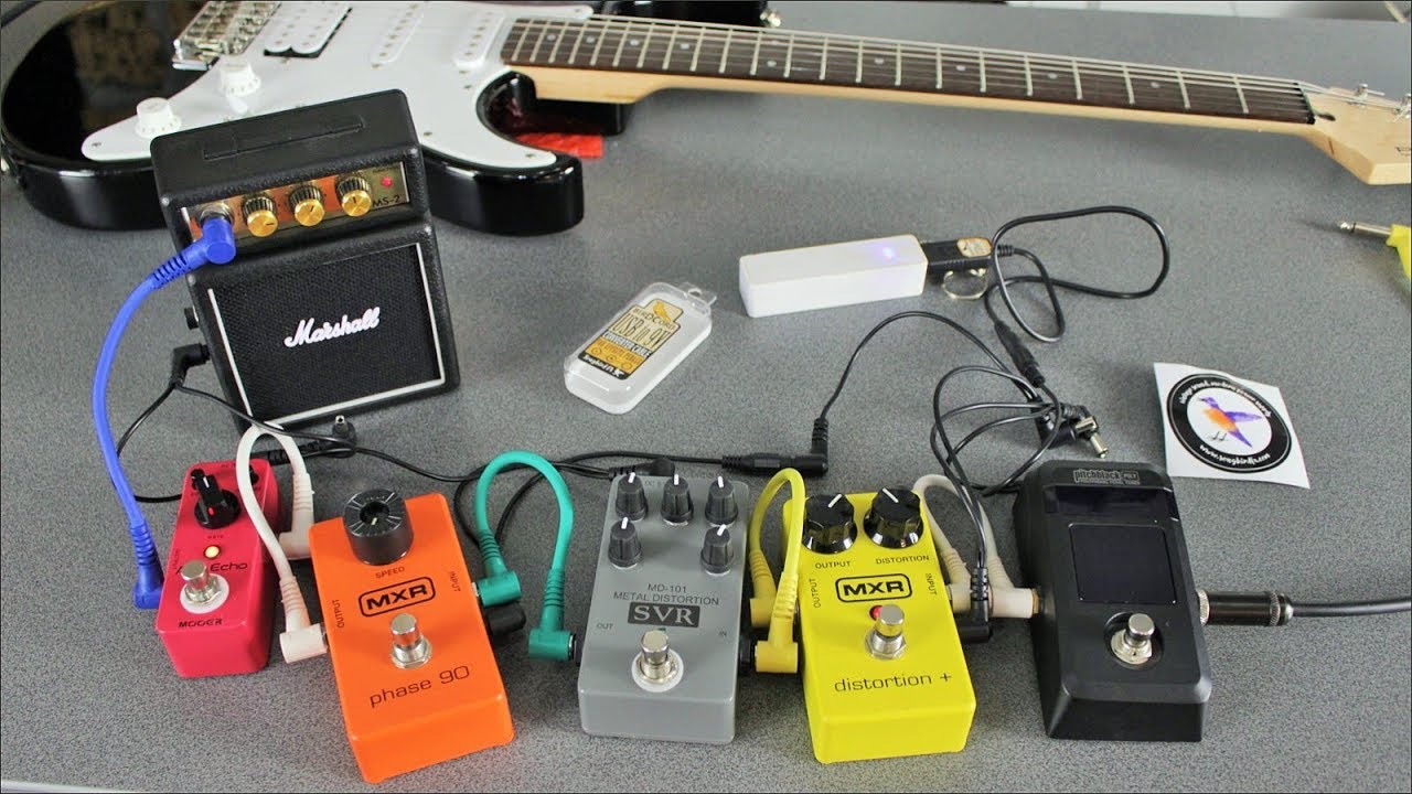 How to use Power Bank with Guitar Pedals