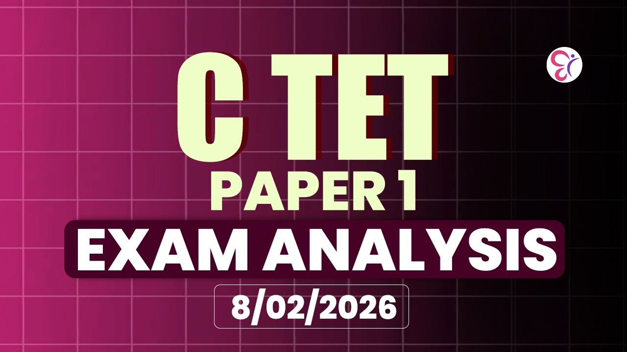 CTET PAPER 1 EXAM ANALYSIS | CTET EXAM 2026