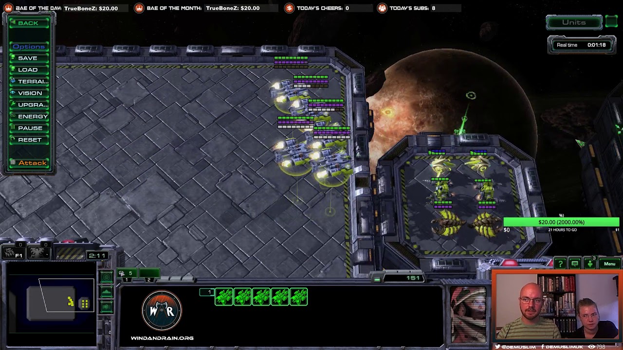 DeMusliM Teaching Starcraft 2 Medivac Marine Micro Tricks 2018