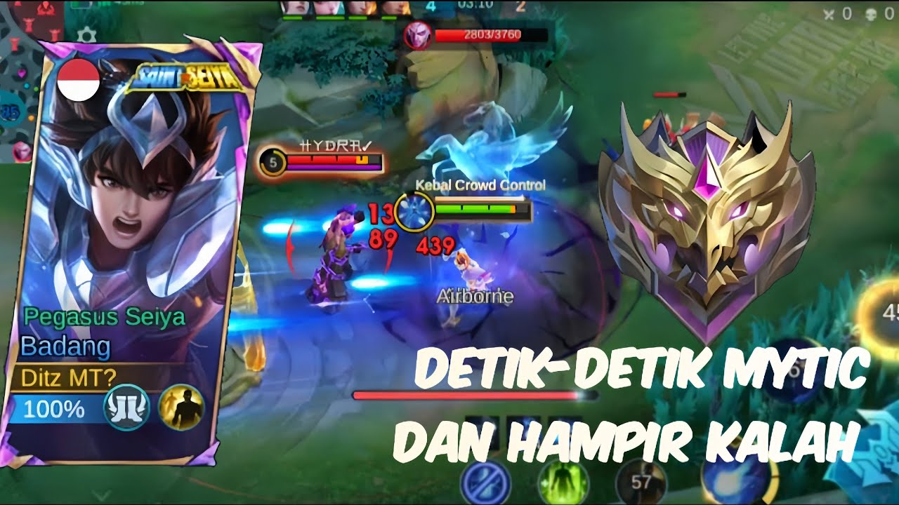 DETIK-DETIK MENUJU MYTIC DI SEASON 39 DAN HAMPIR KALAH!! 