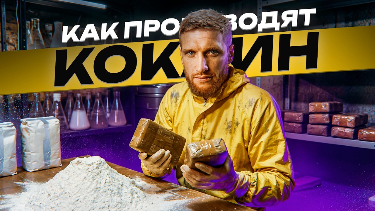 ⚠️ Как Производят К*каин в 2026?! Вся правда от кустарных лабораторий до миллионов долларов