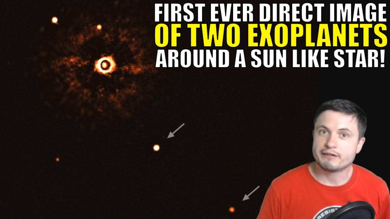 First Ever Direct Image of Two Planets Around a Sun Like Star