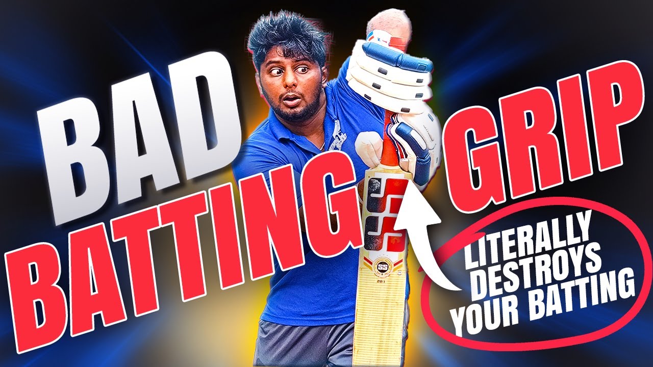 NEVER DO THIS MISTAKE | Cricket Batting Grip Mistake | 3 Easy Drills Included