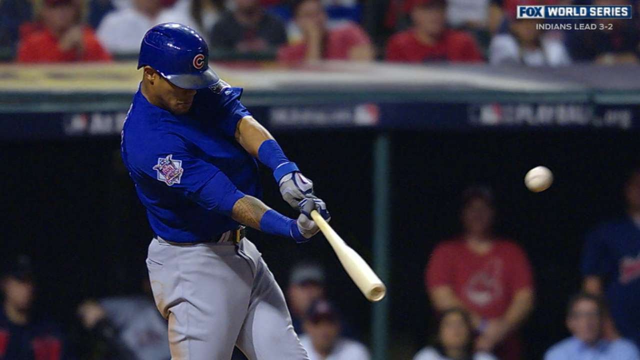 WS2016 Gm6: Cubs load bases, Russell hits grand slam