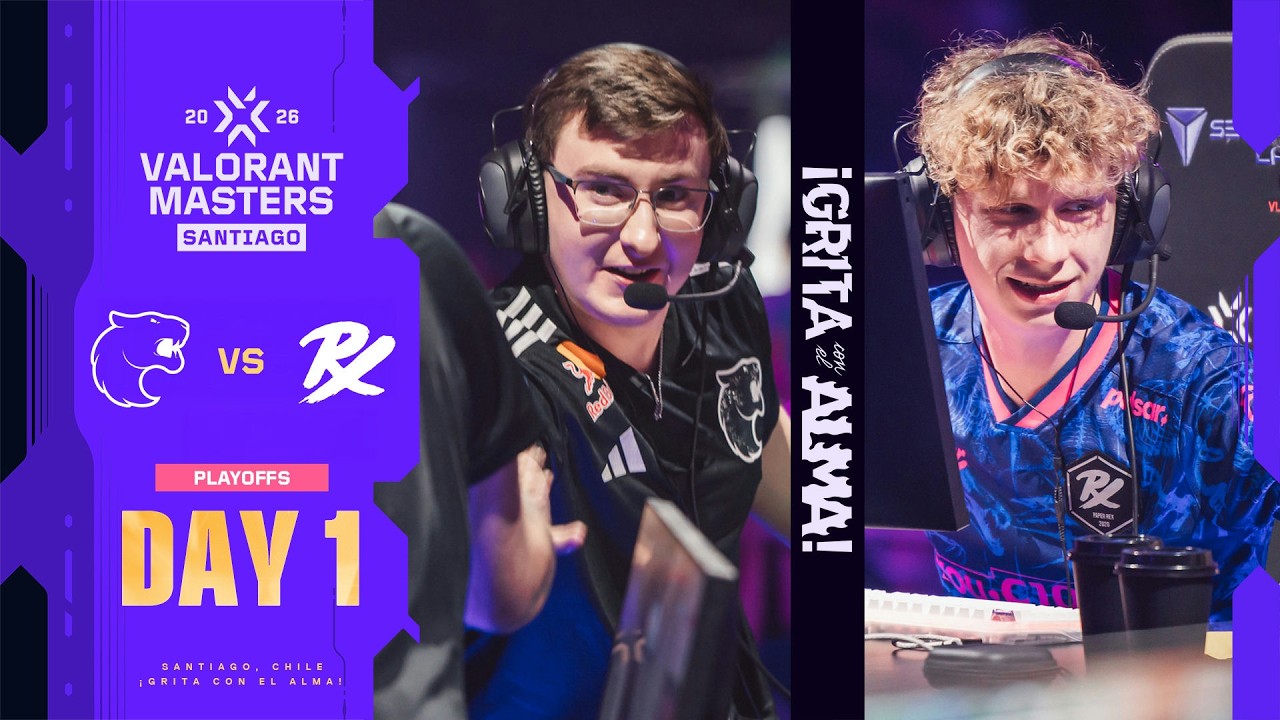 FURIA vs Paper Rex | Playoffs VALORANT Masters Santiago DAY1