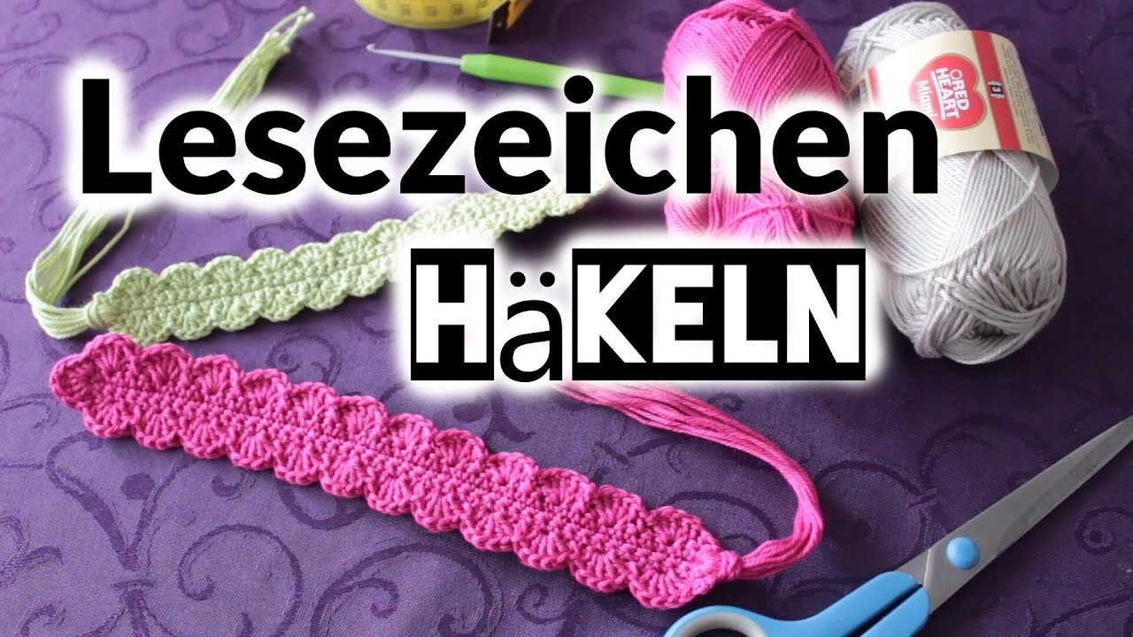 Lesezeichen häkeln [Handmade] - AnnCooki