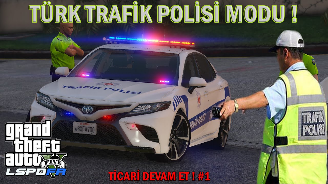 GTA 5 Gerçek Hayat Trafik Polisi Modu LSPDFR