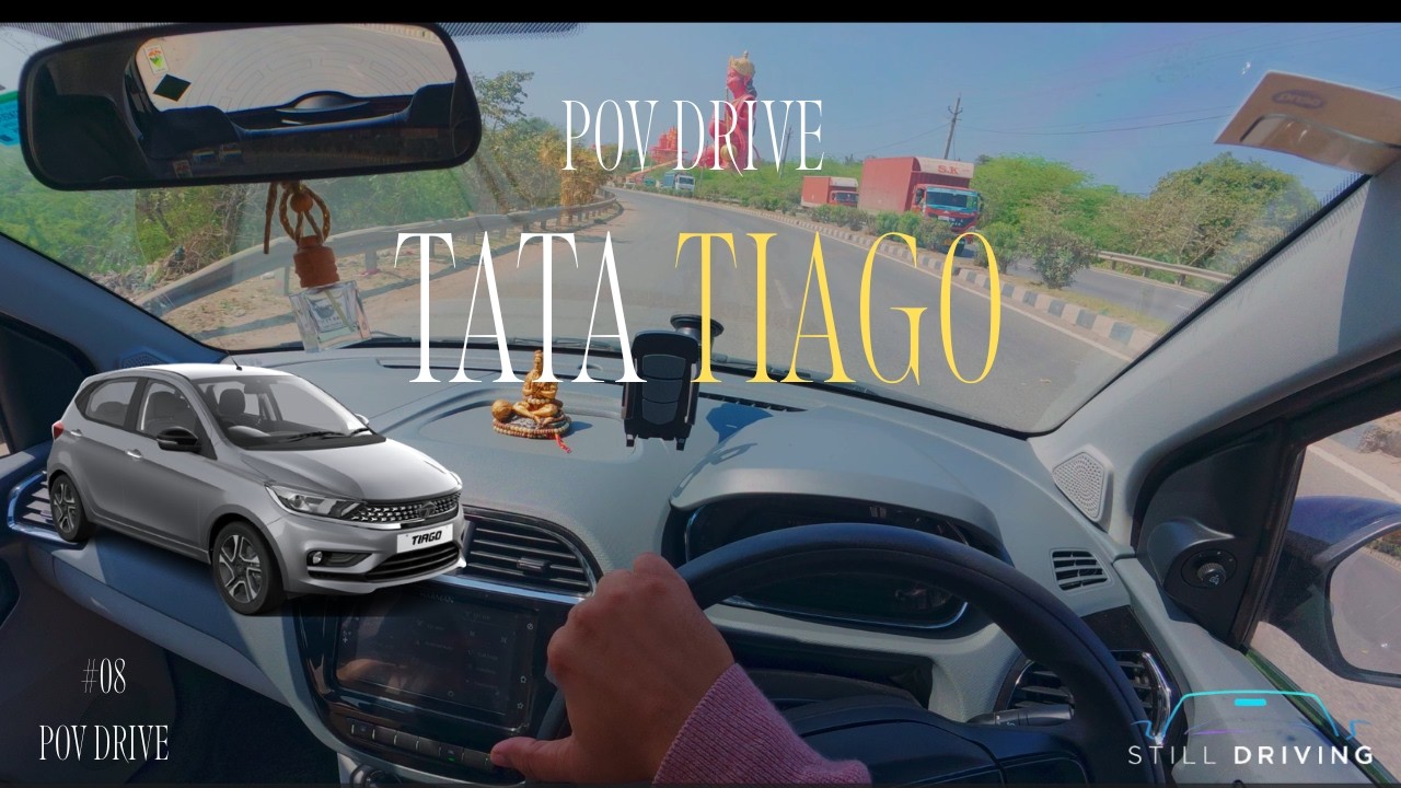 2025 Tata Tiago | ASMR | POVDrive#008 | StillDriving | 4K DJI OSMO Action 5 pro