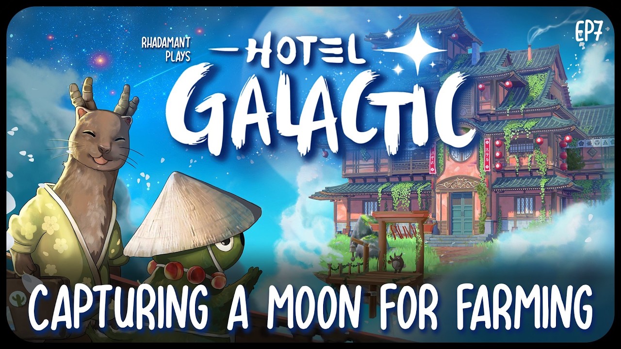 Capturing a Moon for Farming in Hotel Galactic - Story Rich Hotel Management Game // EP7