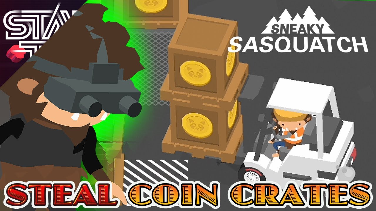 Украдите ящики с монетами из безопасного ангара 2 в Sneaky Sasquatch — ОФИЦИАЛЬНОЕ РУКОВОДСТВО