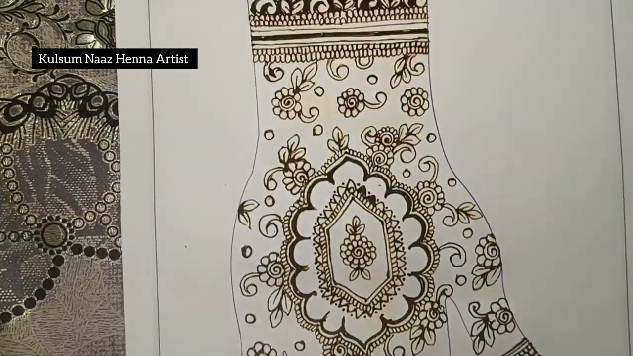 Trending Left Hand Front Half Hand Full Mehndi Design||How To Make Bridal Unique Mehndi Design 2026|