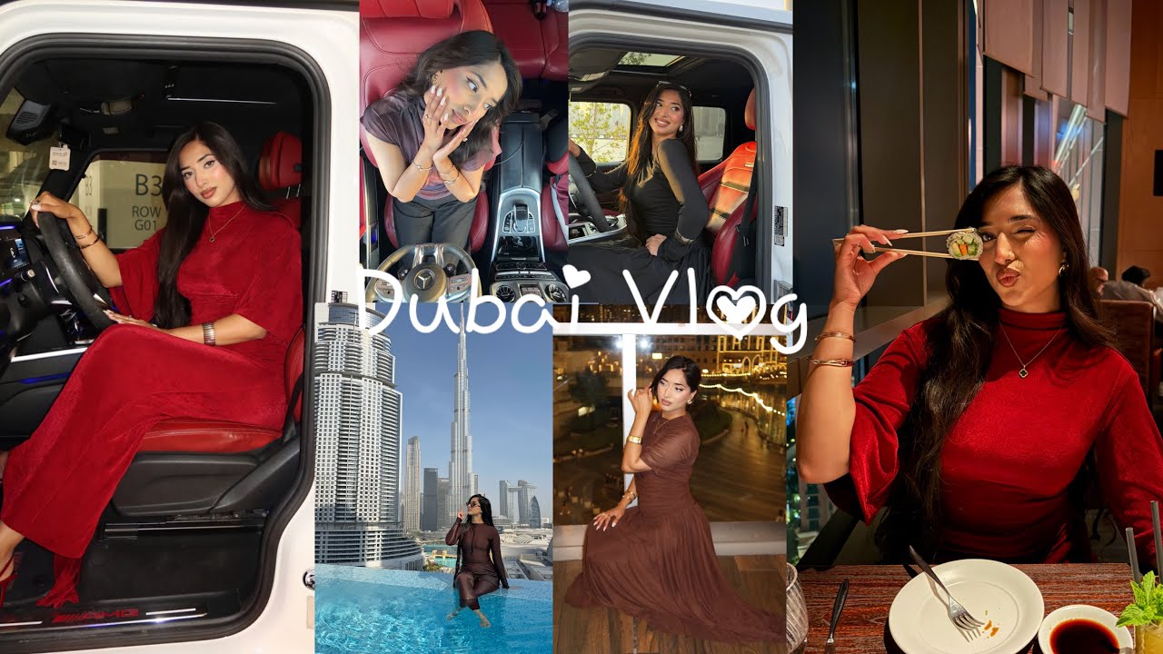 a week in Dubai vlog!!🇦🇪coffee, shopping & dinners🌴