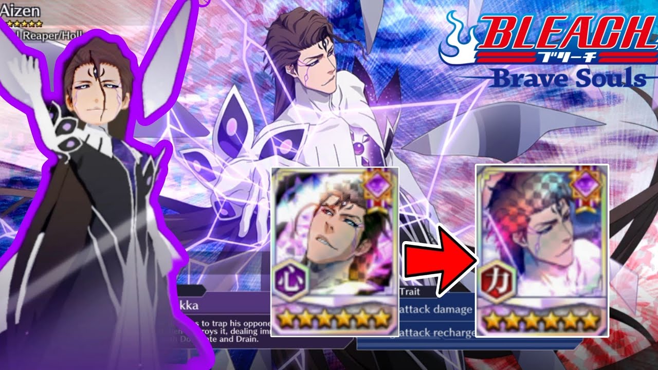 Anniversary 6th Aizen Remake - Bleach Brave Souls