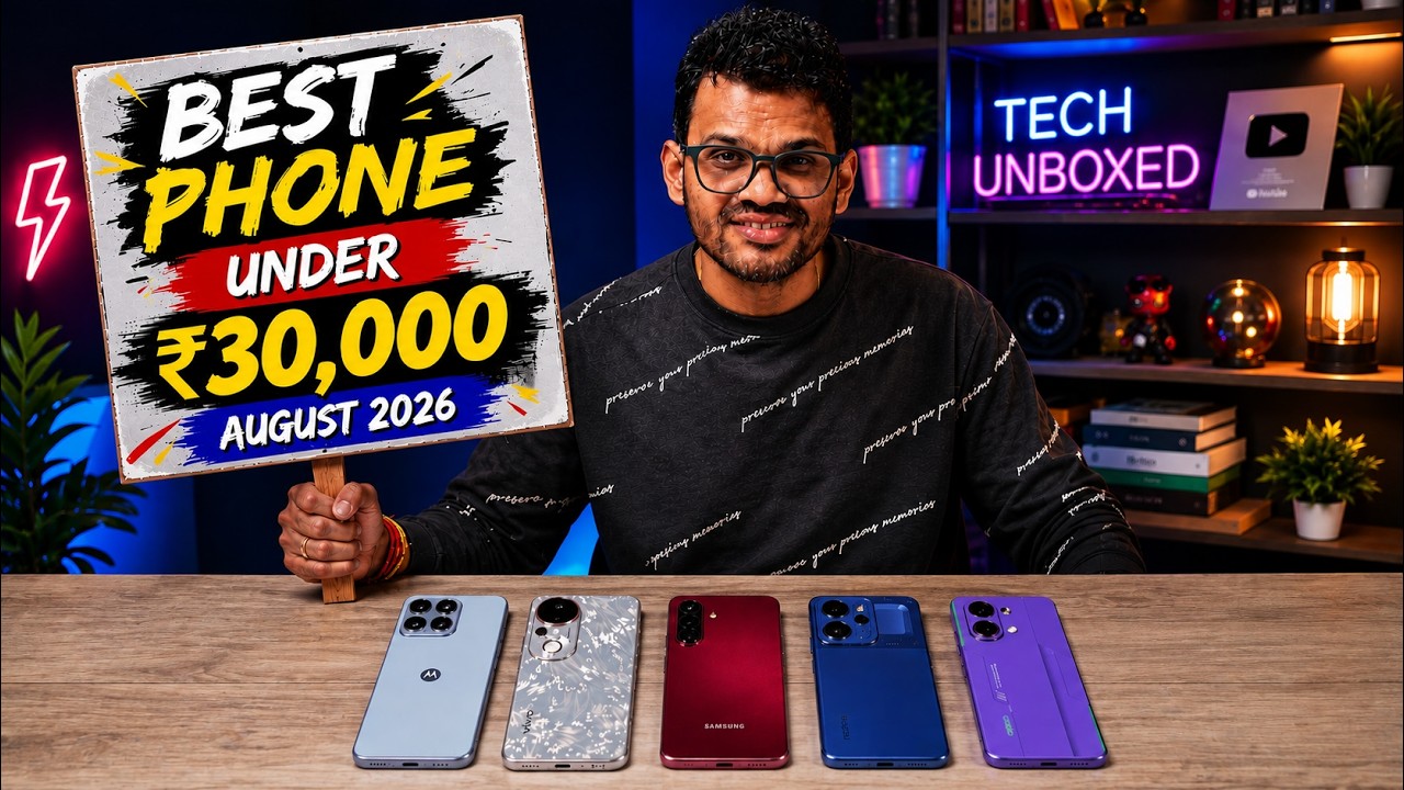 TOP 5 Best Phones Under ₹30,000 - AUG 2026💥 Best 5G Mobile Phones Under 30K