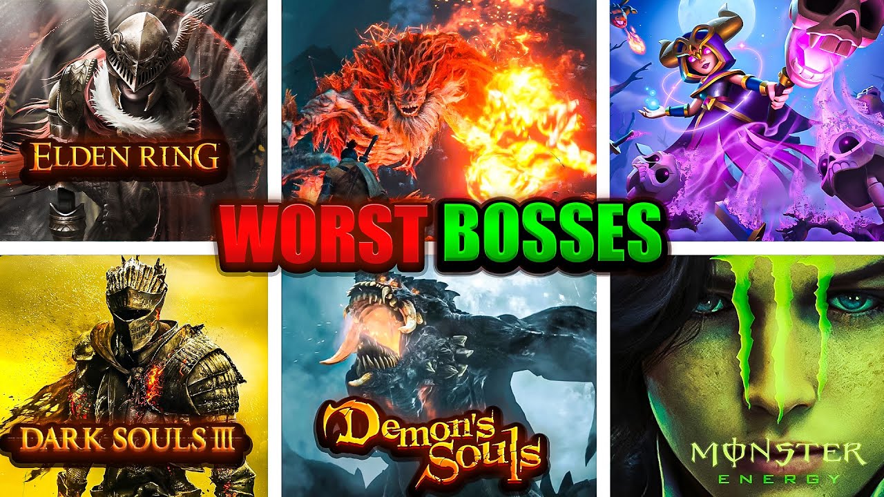 Ranking Souls Games Worst Bosses!