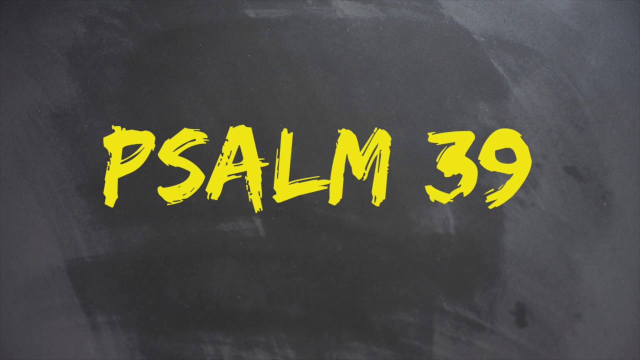 PLASTER MIODU. Psalm 39: Zamknij usta