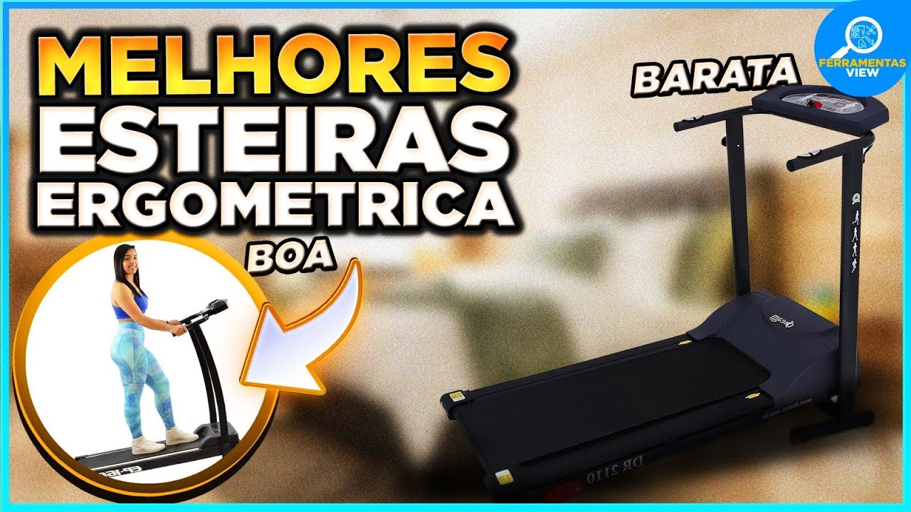 🏆TOP 3 Melhores ESTEIRA ERGOMETRICA Custo Beneficio em 2025