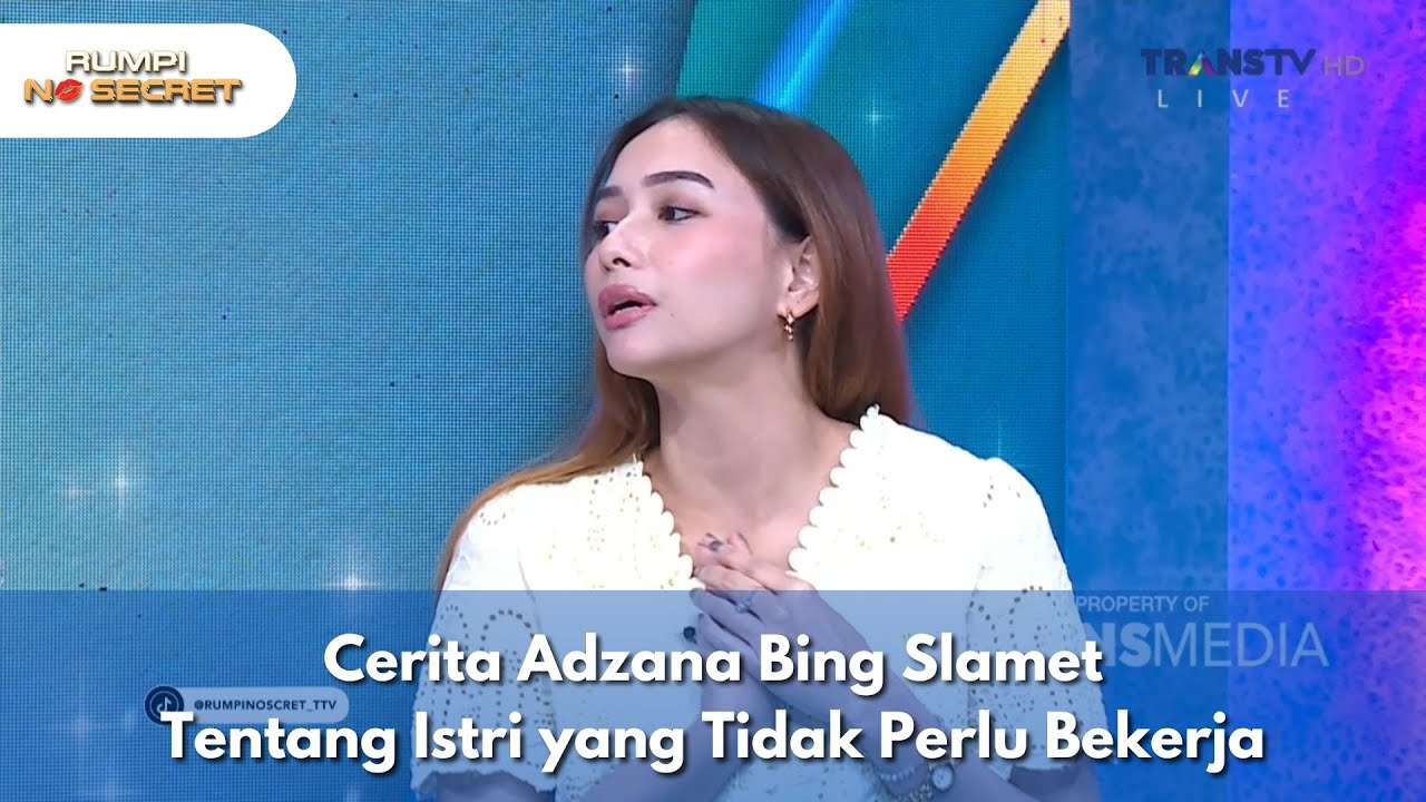 [FULL] Cerita Adzana Bing Slamet Tentang Istri yang Tidak Perlu Bekerja - RUMPI (15/01/26)