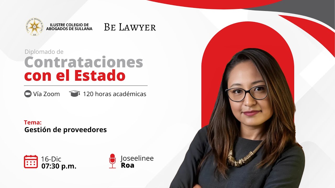 14. Gestión de proveedores | Be Lawyer