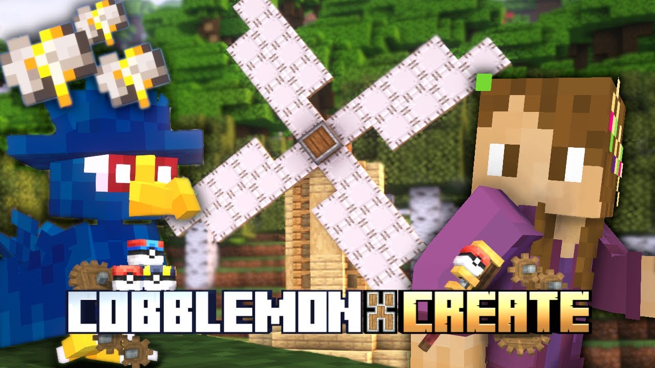 CHAOS Reigned In This New Modded Minecraft World || Cobblemon x Create