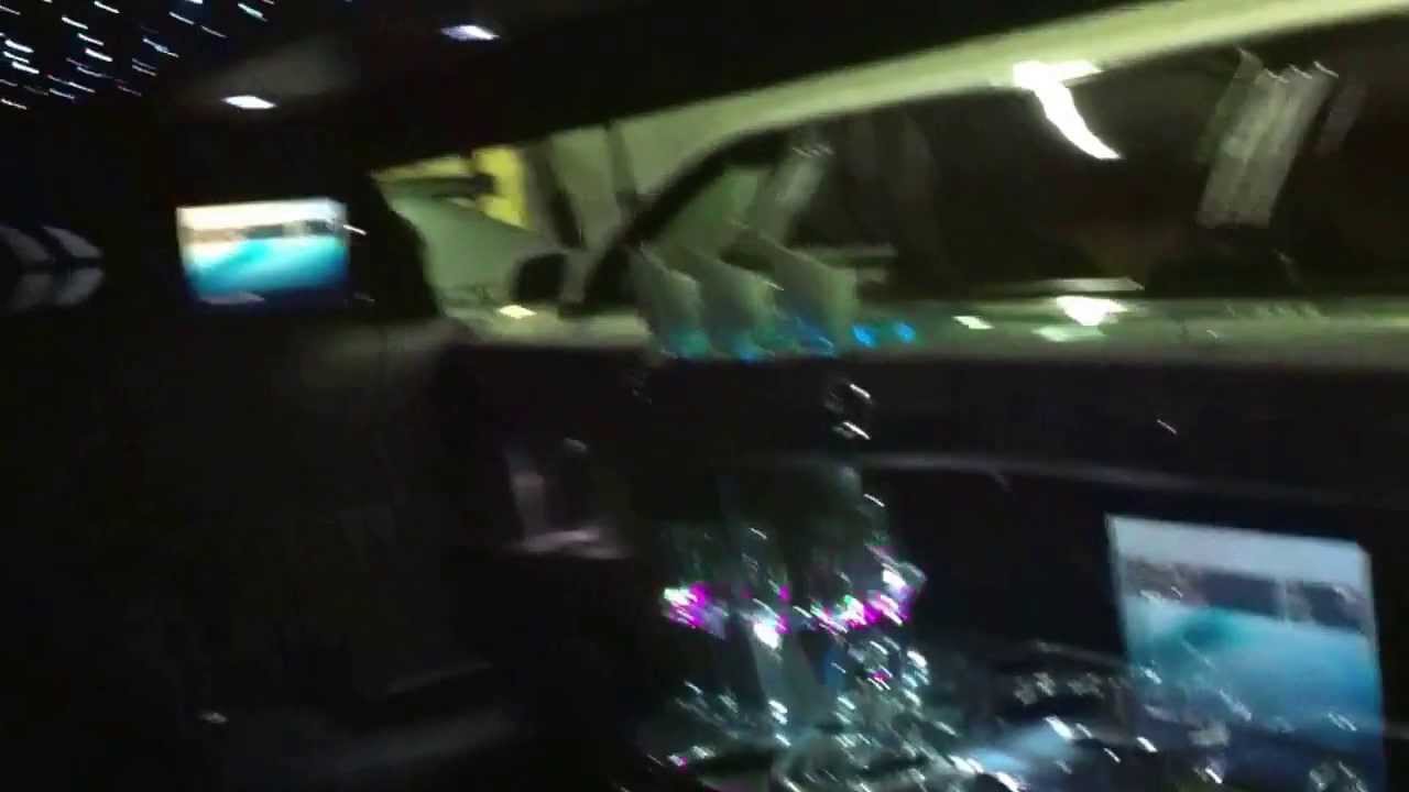 Silver Baby Bentley Limo in Birmingham.