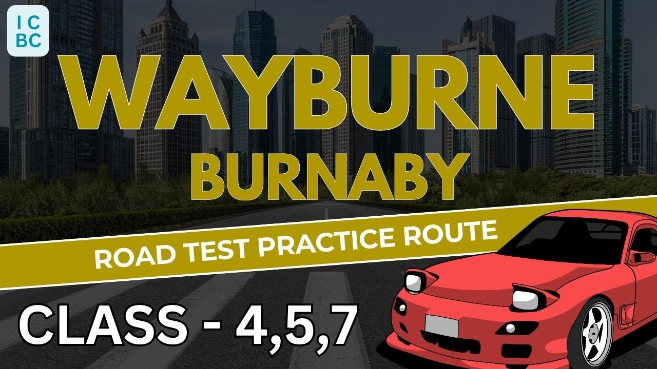 ICBC Wayburne Burnaby Practice Road Test | Demo, Class 5 #britishcolumbia