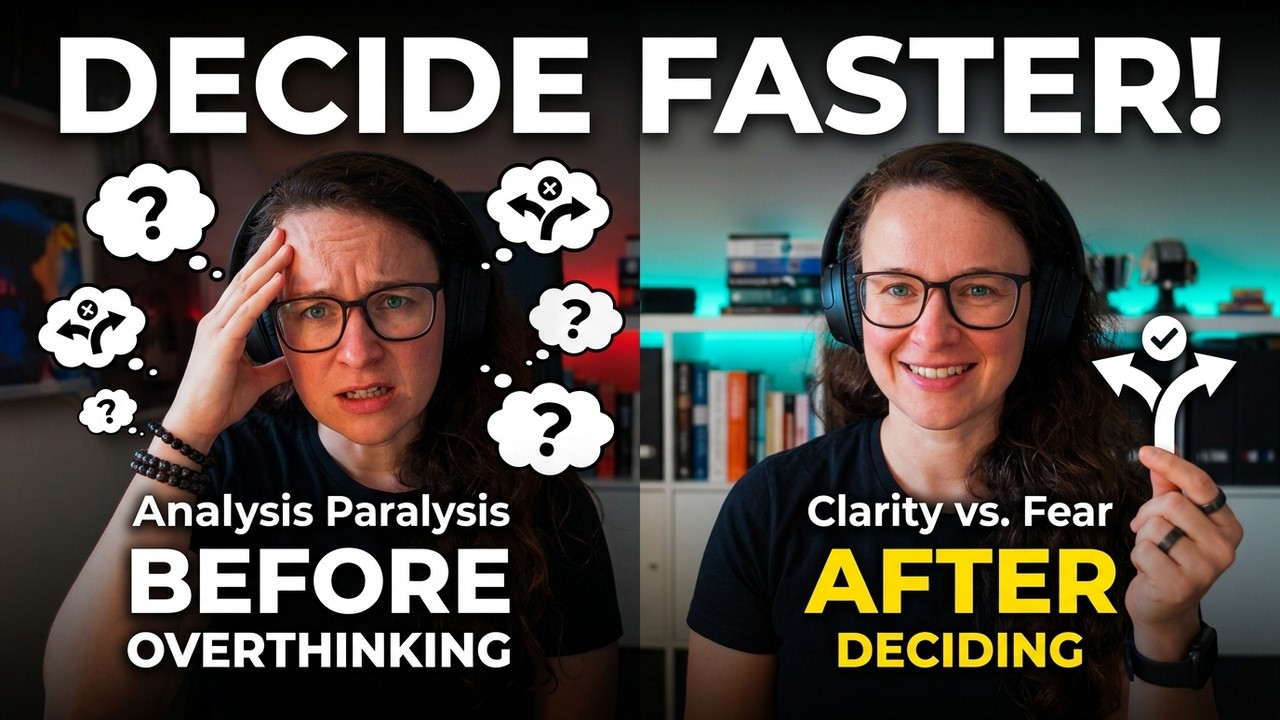 I Used to Overthink Every Decision, Here's What Changed