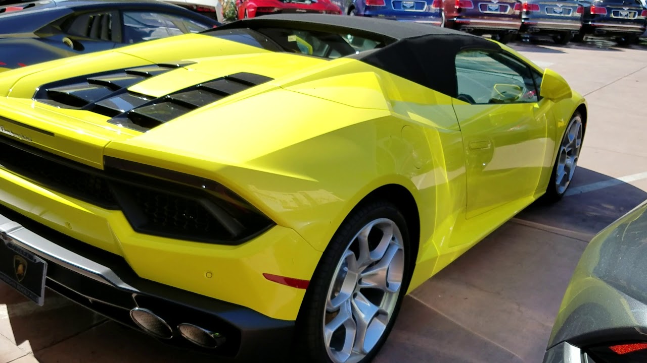 Supercars at Lamborghini of Beverly Hills
