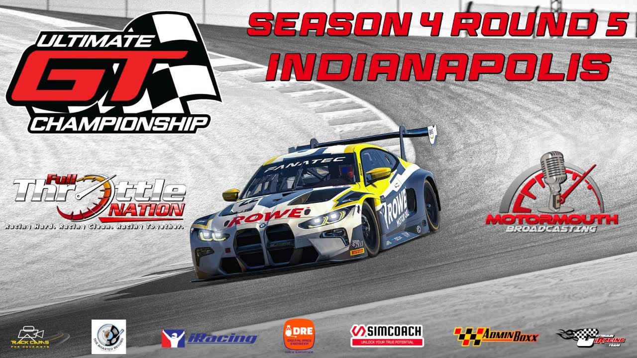 Ultimate GT Championship Season Rd 5 Live from Indianapolis Motor Speedway