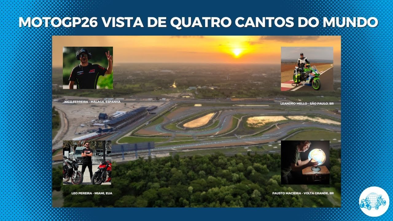 PAPO MUNDOMOTO AO VIVO - AS CORRIDAS VÊM AÍ!