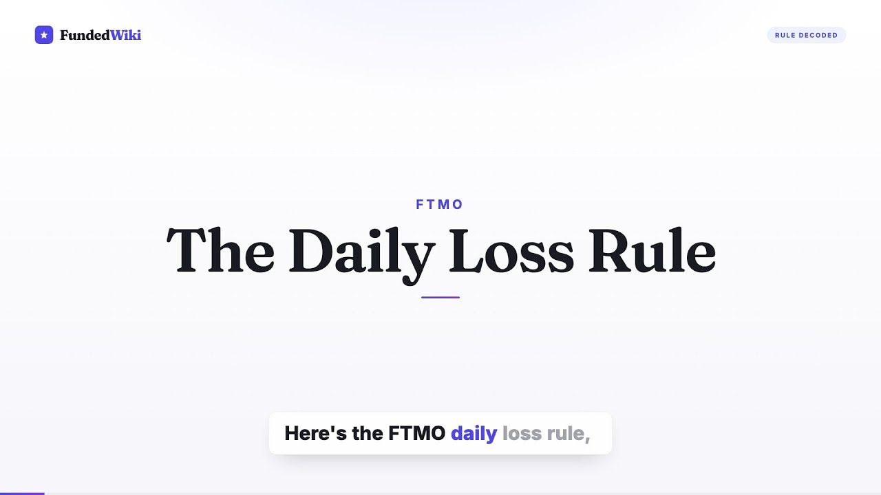 FTMO Daily Loss Rule: The CET Reset Trap Traders Miss