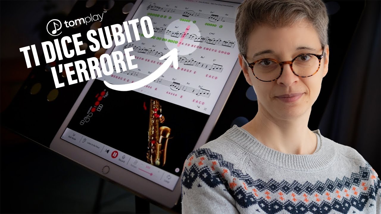 Tomplay: la nuova funzione che ti corregge mentre suoni! 🎷