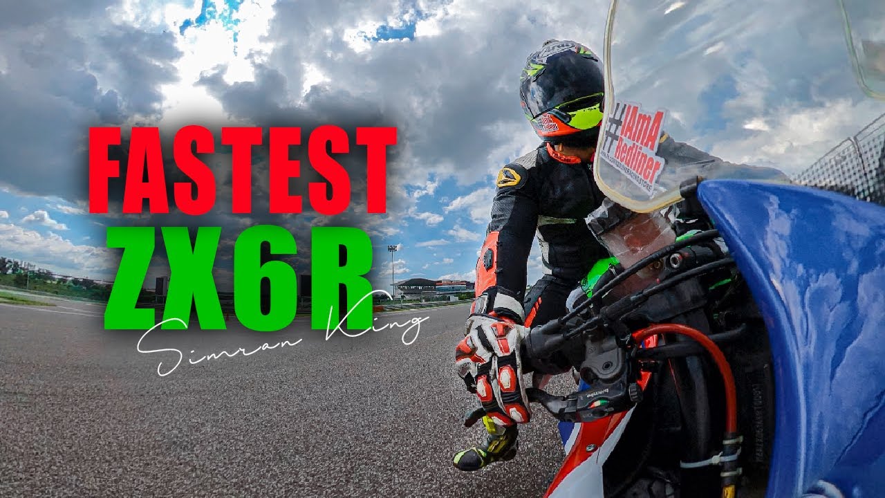 TRACK DAY AT BIC ZX6R ON FIRE💥 | SIMRAN KING