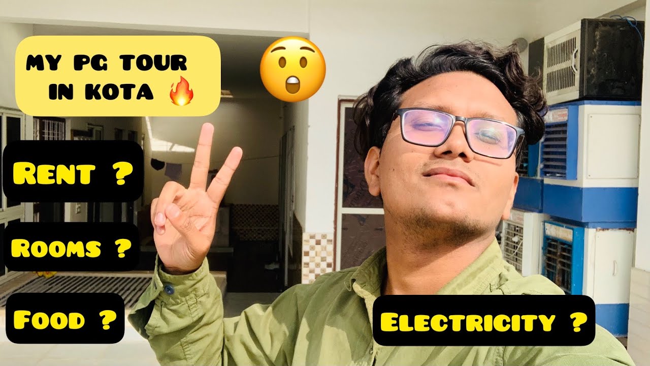 Kota Vlog || My PG Room Tour In Kota || kota pg rent || Near allen Building || Vlog 22