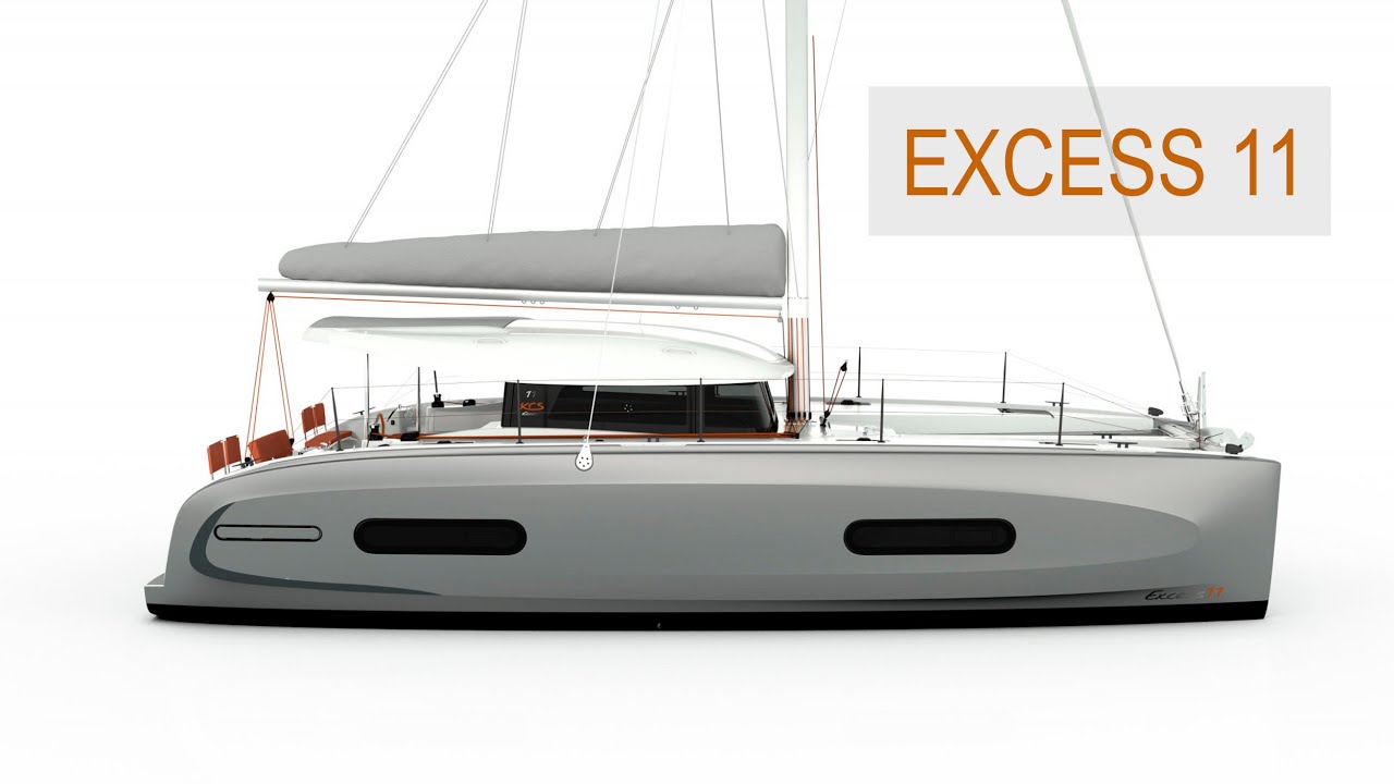 Excess 11 walkthrough от Beneteau Group на выставке в Каннах 2021