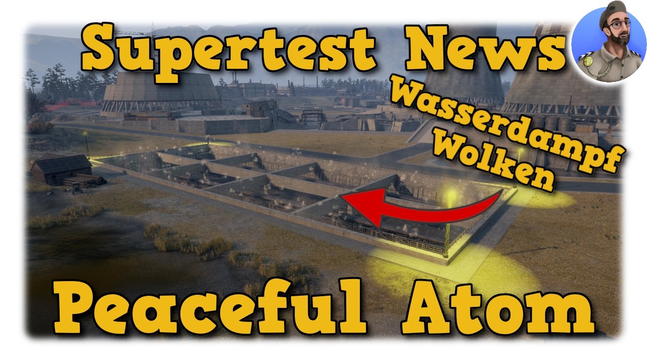 Karte Peaceful Atom - Mit Wasserdampf Wolken - Supertest World of Tanks News