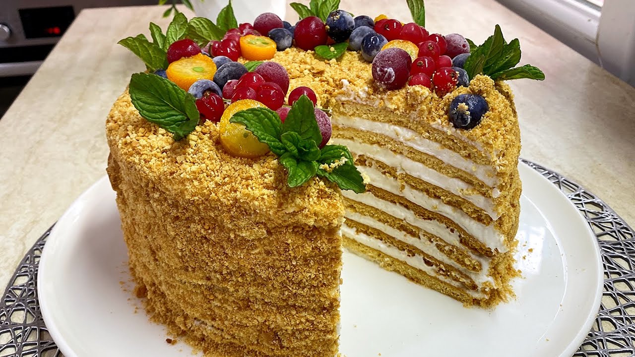 Müjde ORİJİNAL MEDOVİK PASTA TARİFİ BİRDE BÖYLE DENEYİN/PİŞMEYEN KREMASIYLA ENFES OLDU REKOR KIRACAK