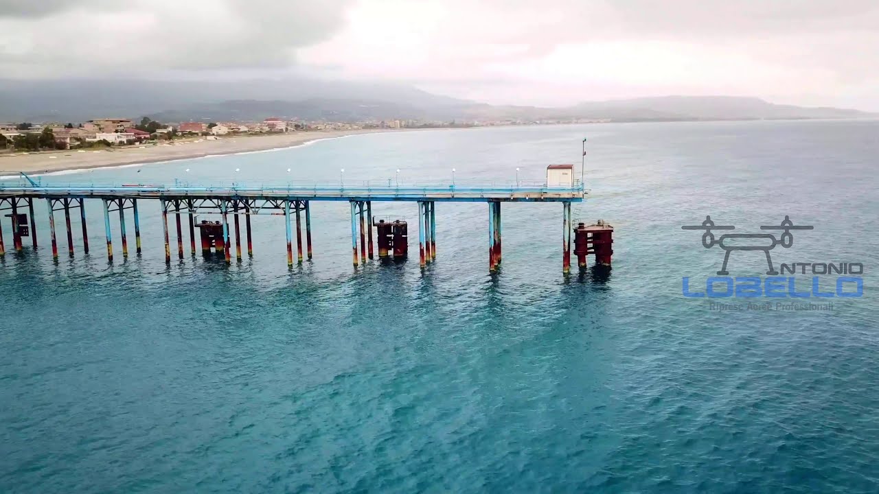 Siderno (RC) il suo pontile Calabria Italia 🇮🇹 video drone 🛩 by Antonio Lobello uGesaru
