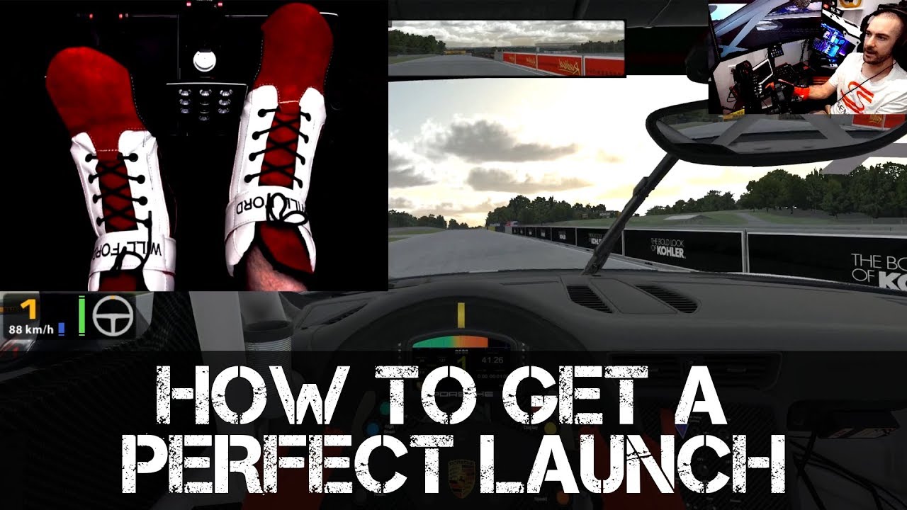 iRacing | How to get a PERFECT LAUNCH EVERY TIME in the Porsche 911 GT3 Cup Car