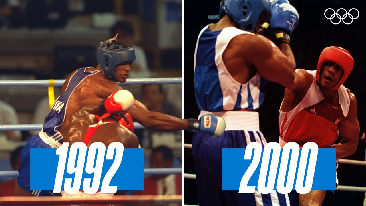 Felix Savon's golden trilogy! 🥇🥊