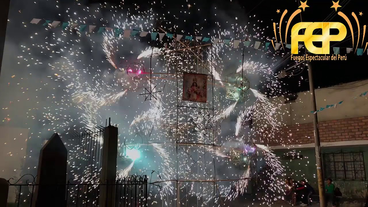 CASTILLO PIROTECNICO EN LIMA PERU FUEGOS ARTIFICIALES 2018 Fuegos Espectacular del Peru