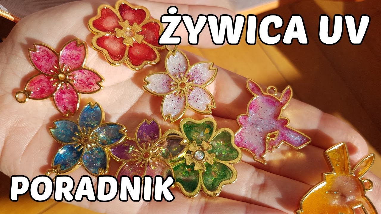 Żywica UV w cosplayu - jak z nią pracować? 🌸✨ // UV Resin tutorial 🌟🌹