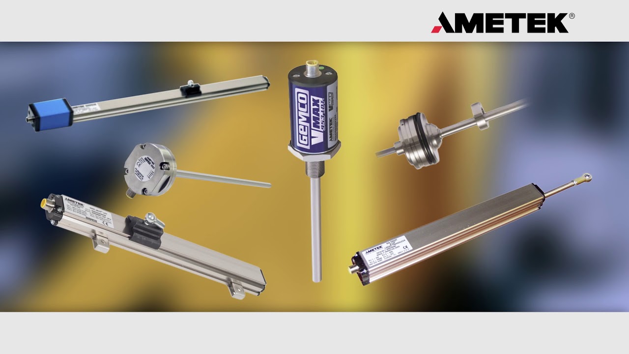 AMETEK Factory Automation Magnetostrictive Position Sensing Technology