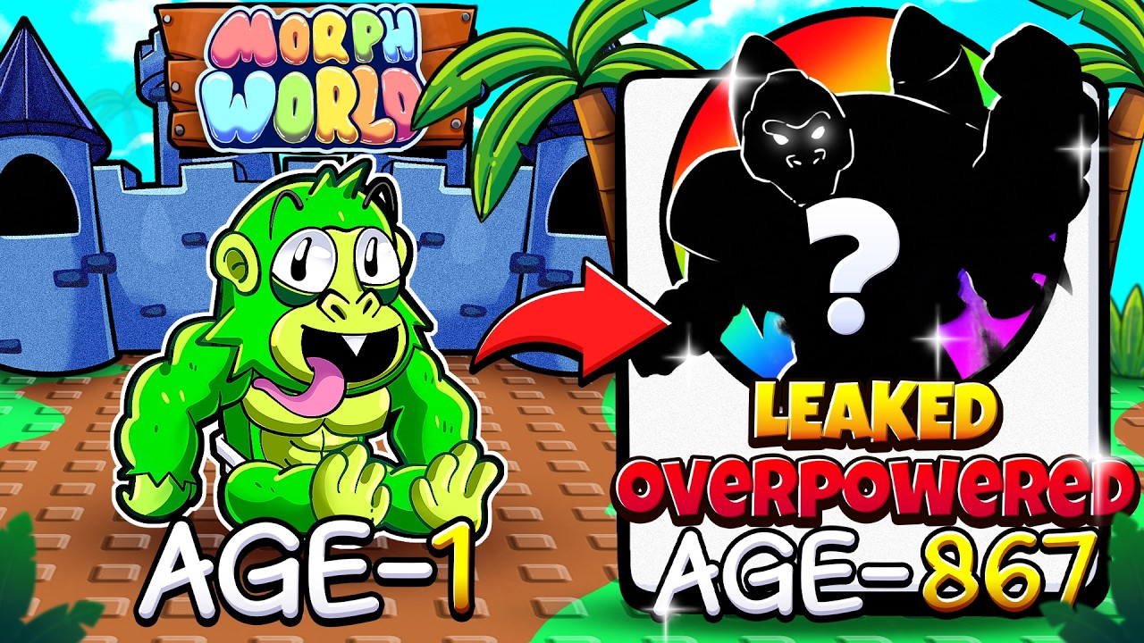 BABY KONG GREEN in MORPH WORLD! (Early access)