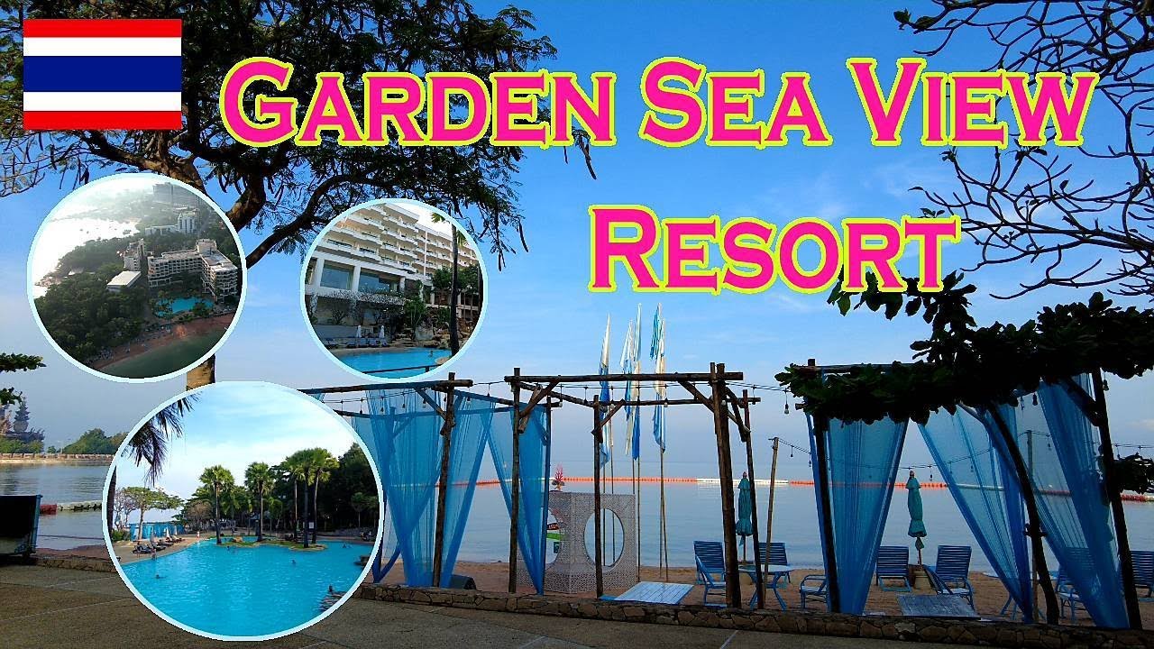 パタヤ｜Garden Sea View Resort｜老舗 リゾート 4K