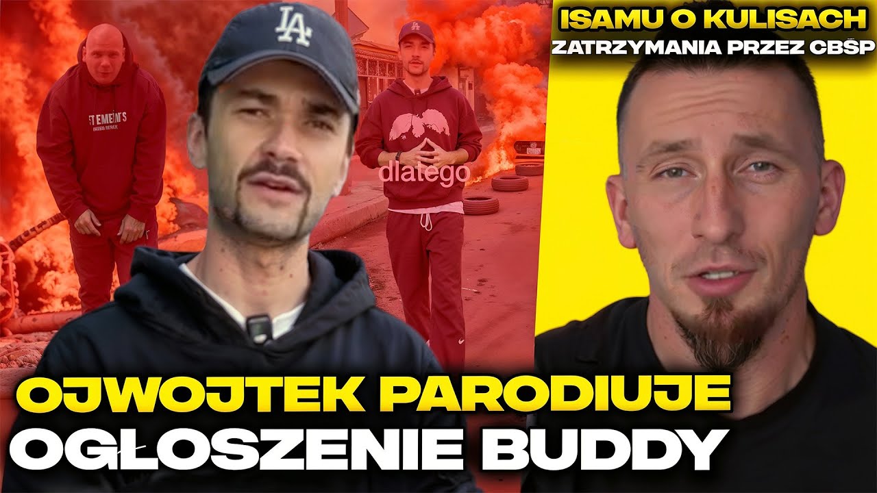 OJWOJTEK PARODIUJE OGŁOSZENIE BUDDY! &ldquo;TO WSZYSTKO DLA WAS&rdquo; (ISAMU, DETAILER, MOKRYSUCHAR,KANAŁ ZERO)