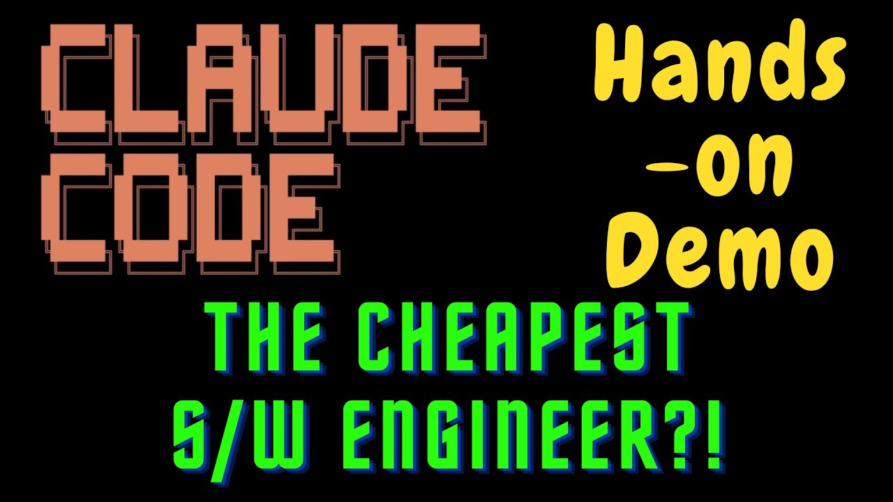 Claude Code - End-to-end hands-on demo | Is it the cheapest software engineer ever?