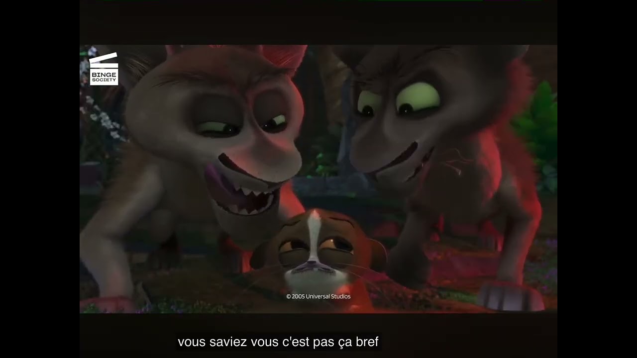 I like a move it , extrait du film « Madagascar »